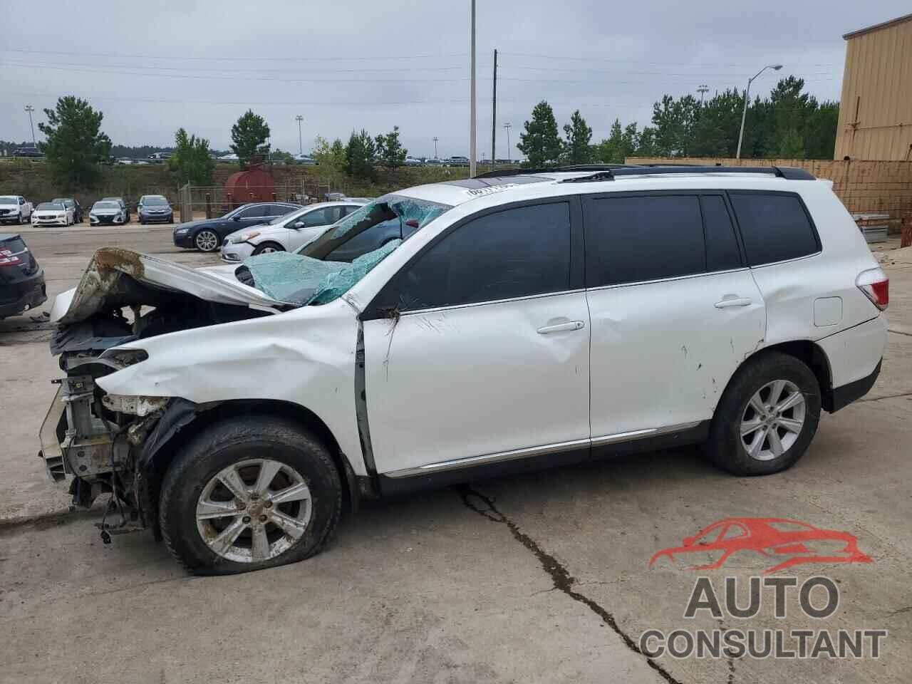 TOYOTA HIGHLANDER 2012 - 5TDZK3EHXCS057888