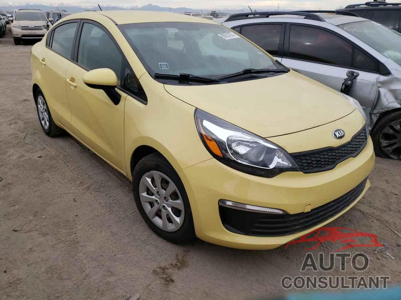 KIA RIO 2016 - KNADM4A36G6558218