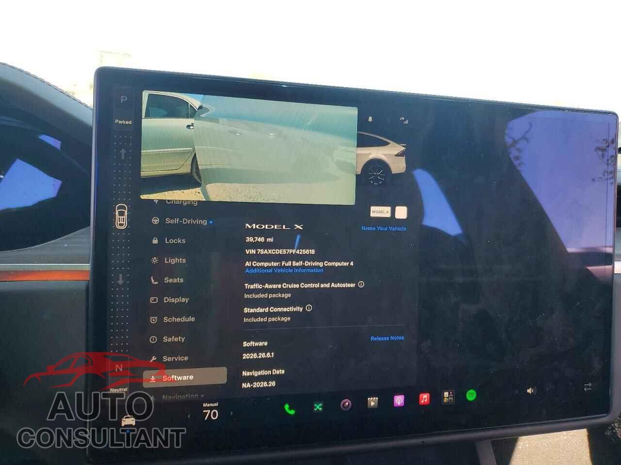 TESLA MODEL X 2023 - 7SAXCDE57PF425618