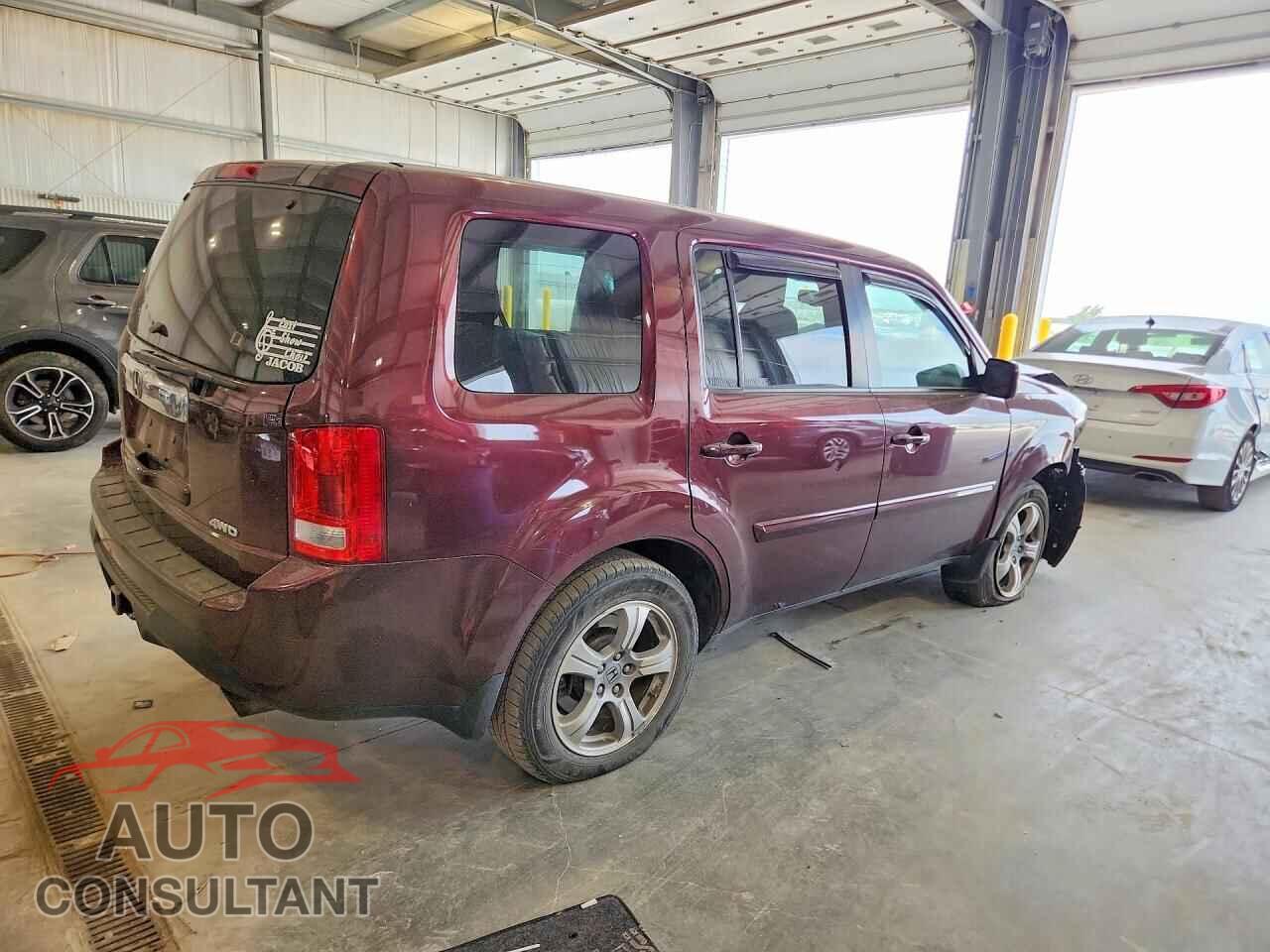 HONDA PILOT 2013 - 5FNYF4H65DB006224