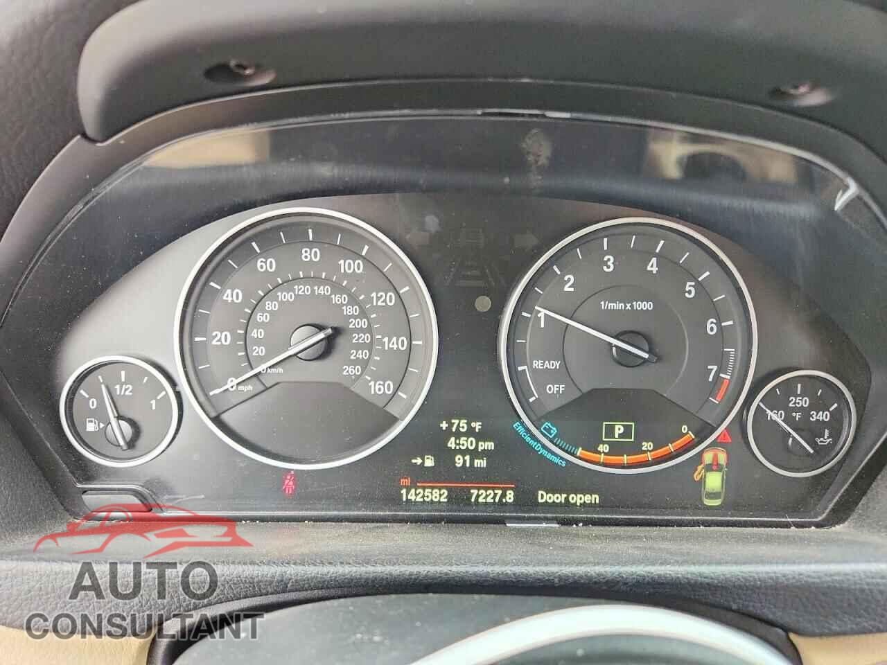 BMW 3 SERIES 2014 - WBA3B3C5XEF545365