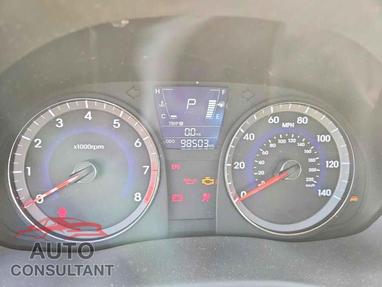 HYUNDAI ACCENT 2012 - KMHCU4AEXCU080564
