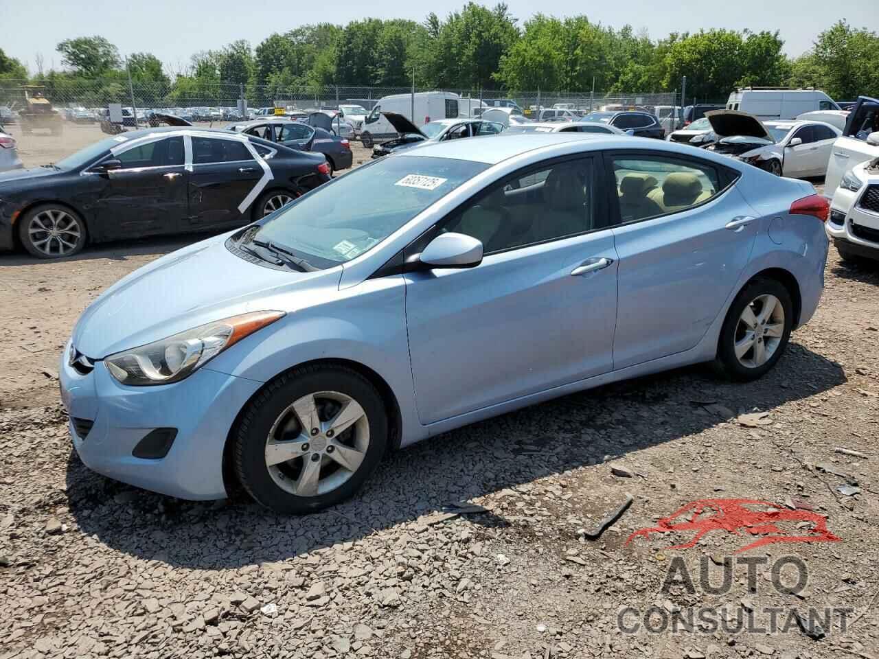 HYUNDAI ELANTRA 2011 - KMHDH4AE0BU150533