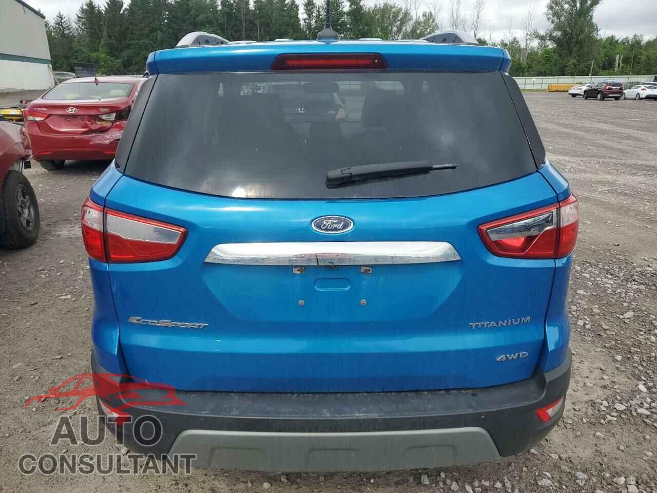 FORD ECOSPORT 2019 - MAJ6S3KL5KC254534