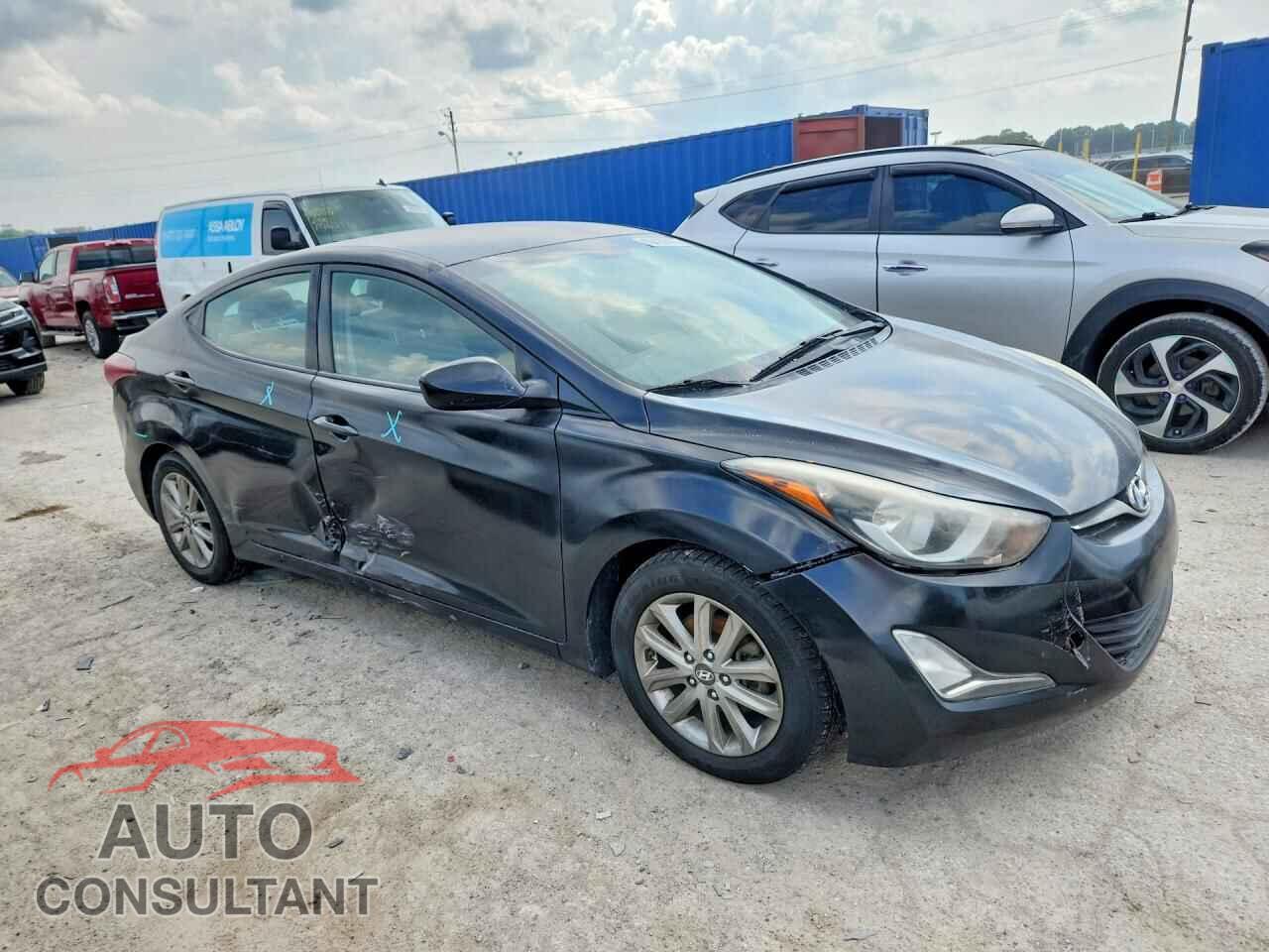 HYUNDAI ELANTRA 2014 - KMHDH4AE2EU172425