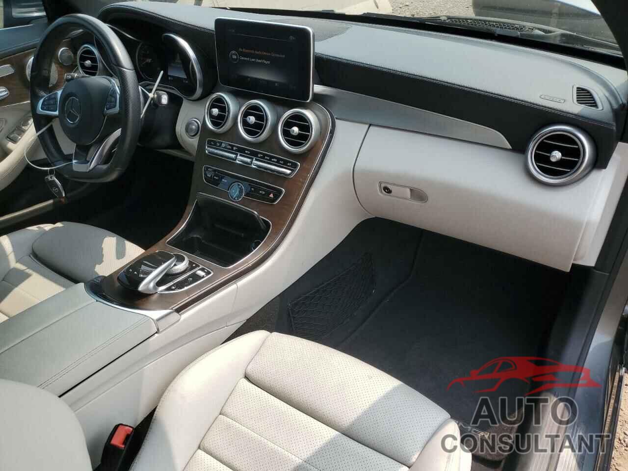 MERCEDES-BENZ C-CLASS 2017 - WDDWJ4JB4HF525687