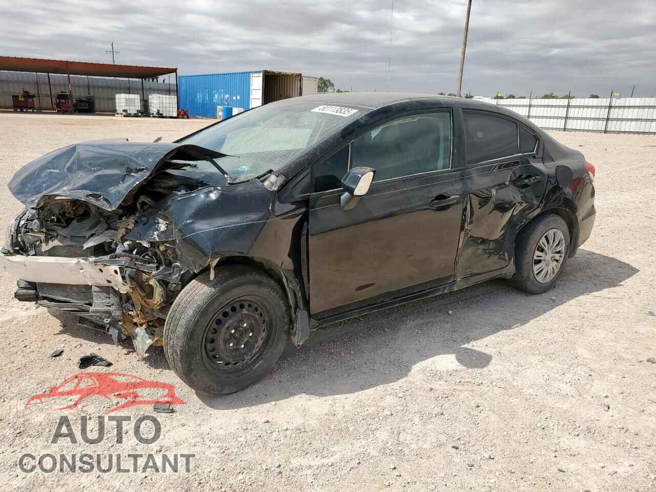 HONDA CIVIC 2013 - 2HGFB2F57DH536837