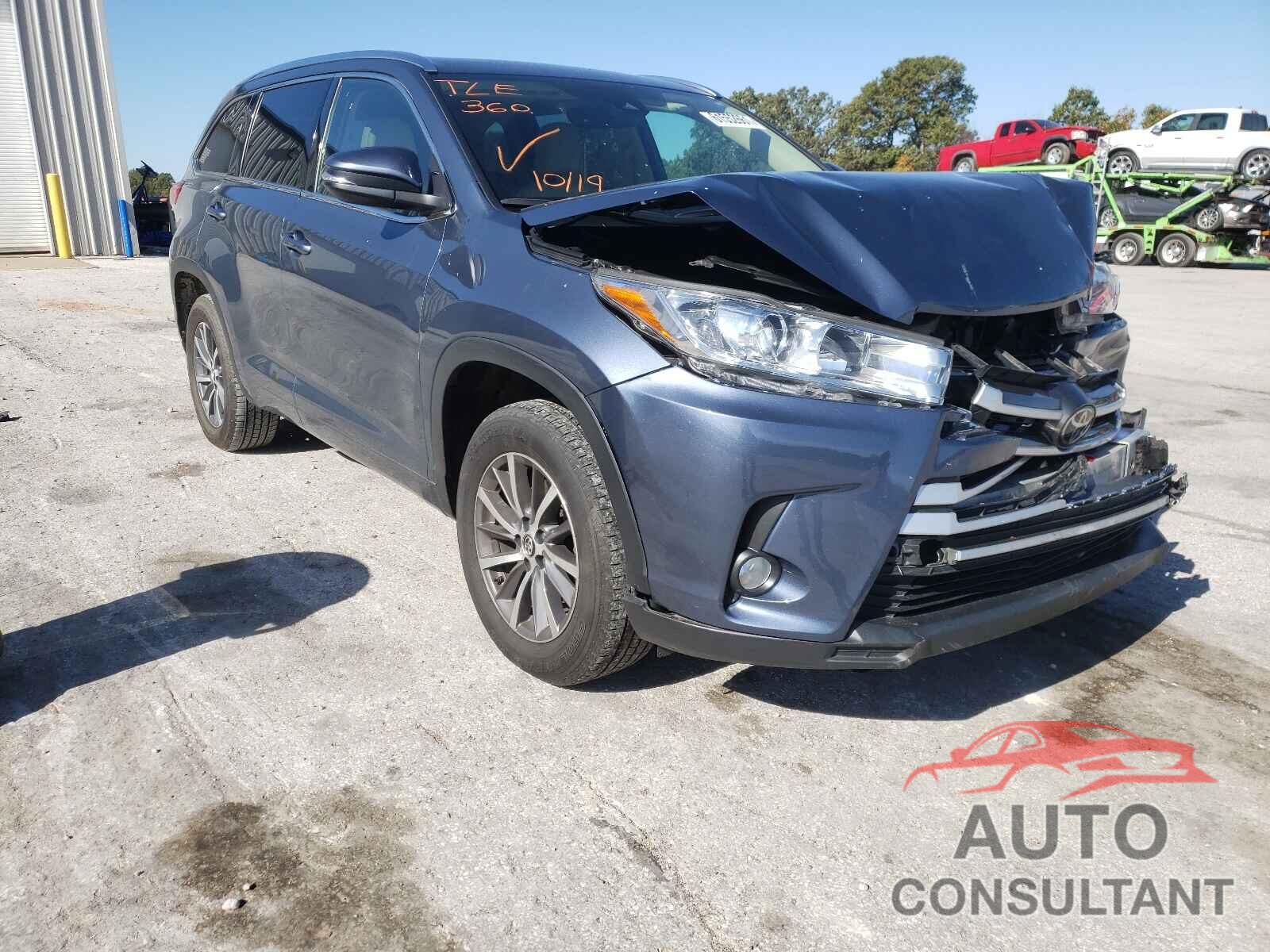 TOYOTA HIGHLANDER 2017 - 5TDKZRFH1HS523147
