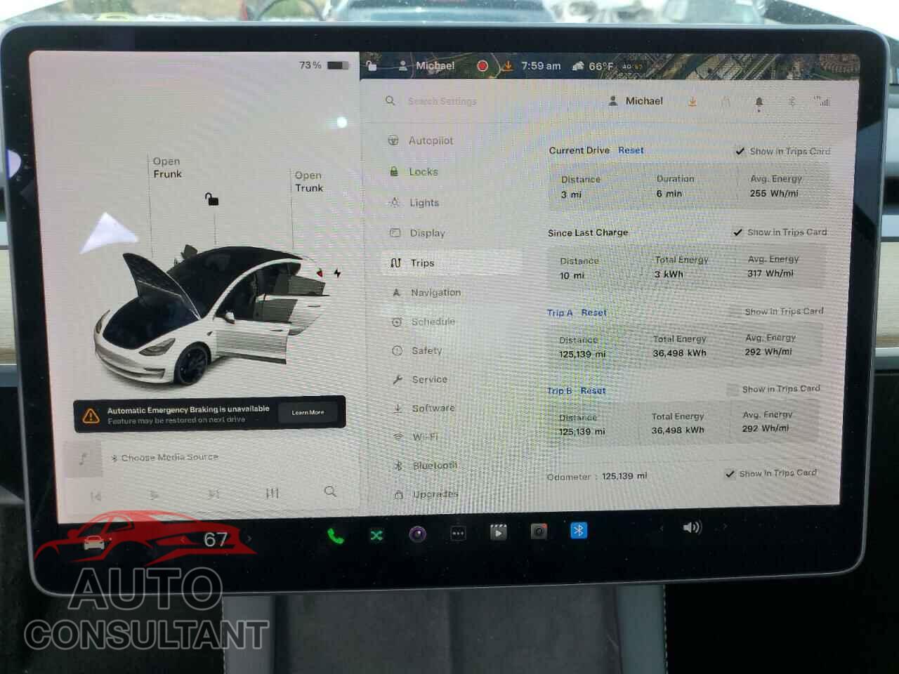TESLA MODEL 3 2021 - 5YJ3E1EC9MF044187