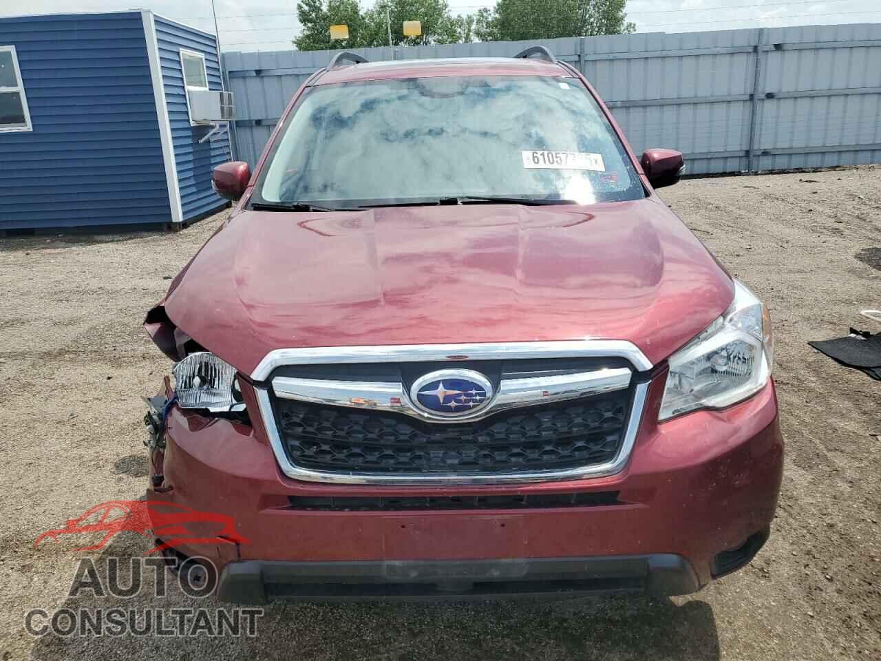 SUBARU FORESTER 2016 - JF2SJAXC8GH429170