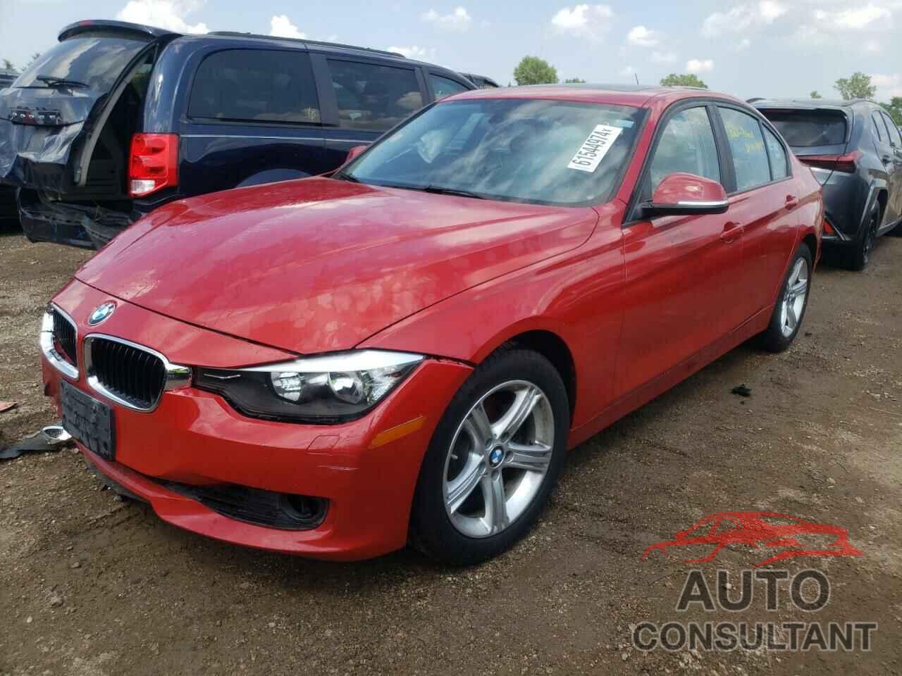 BMW 3 SERIES 2013 - WBA3B3C52DF541857