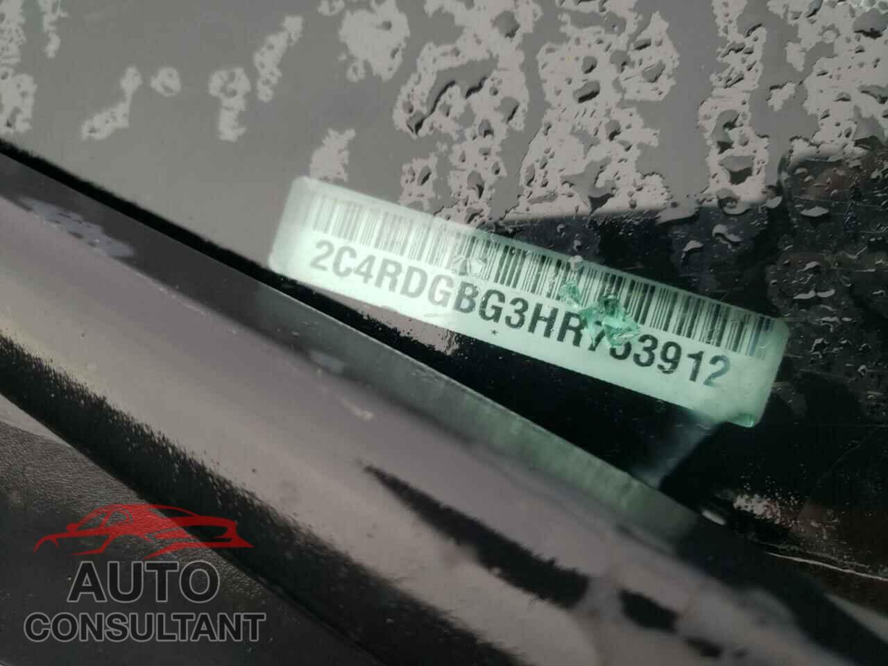 DODGE CARAVAN 2017 - 2C4RDGBG3HR753912