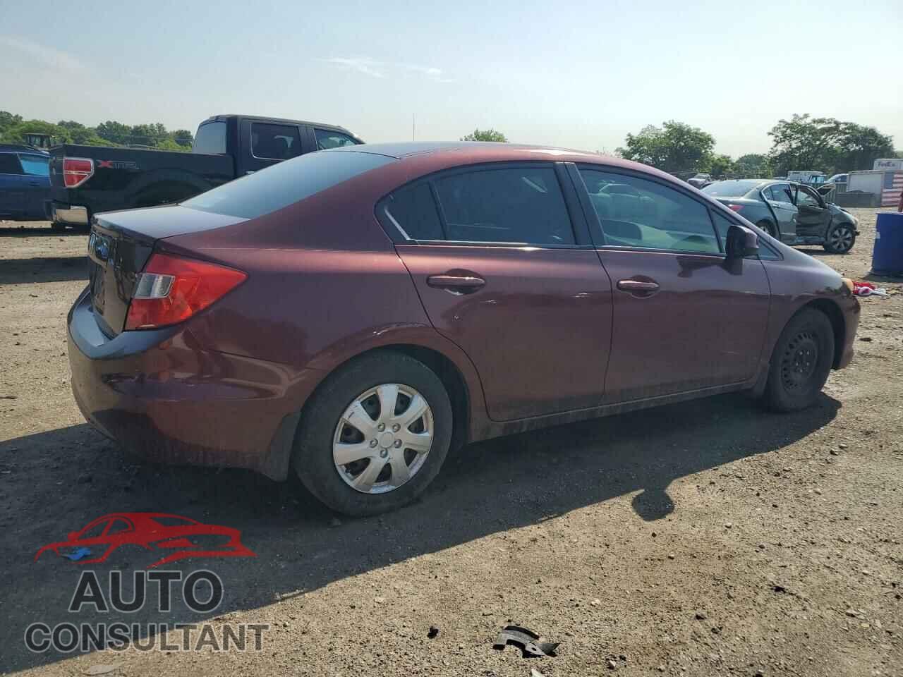 HONDA CIVIC 2012 - 19XFB2F51CE031448