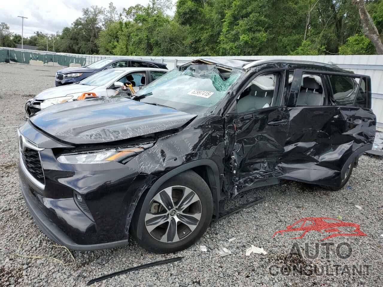 TOYOTA HIGHLANDER 2020 - 5TDGZRBH5LS011105