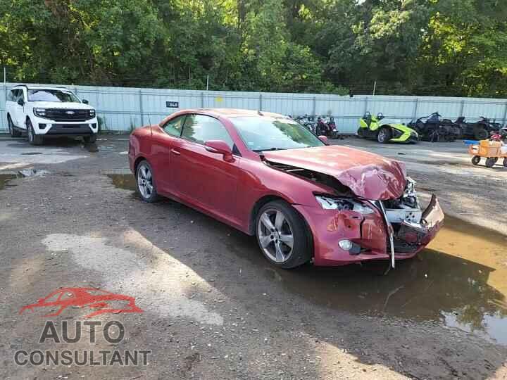 LEXUS IS 2010 - JTHFE2C26A2504948