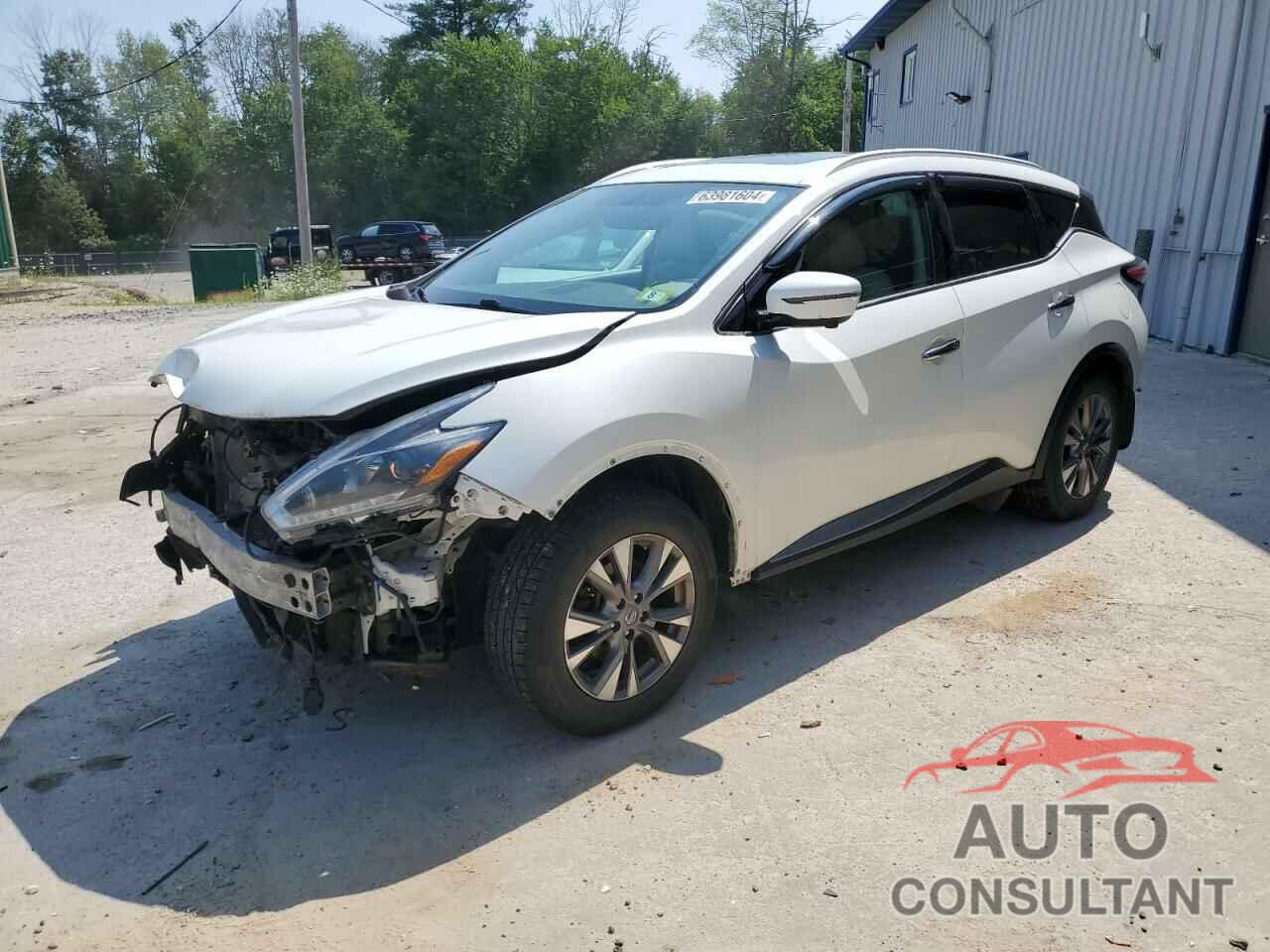 NISSAN MURANO 2018 - 5N1AZ2MH1JN166971