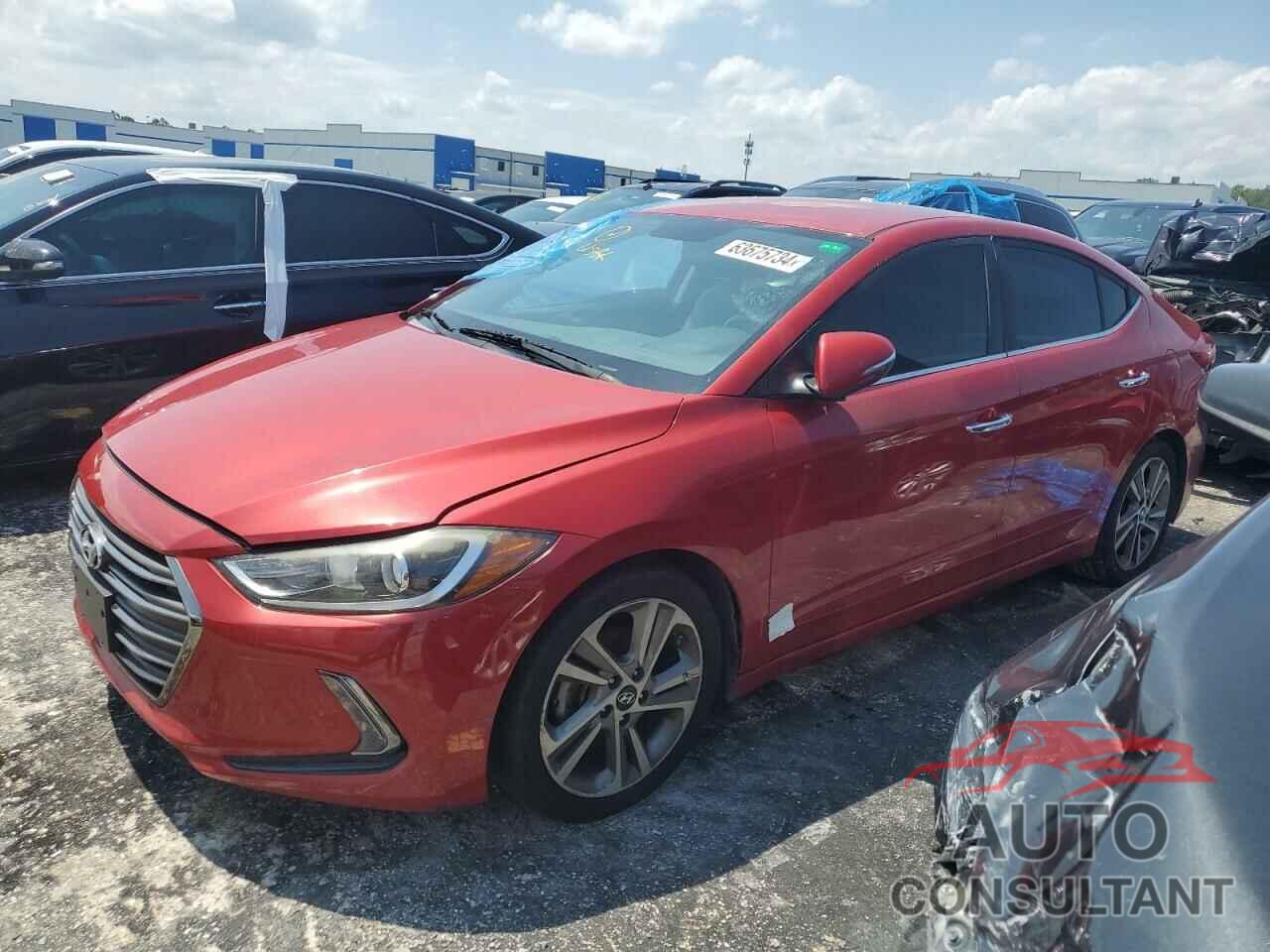 HYUNDAI ELANTRA 2017 - 5NPD84LF1HH028390