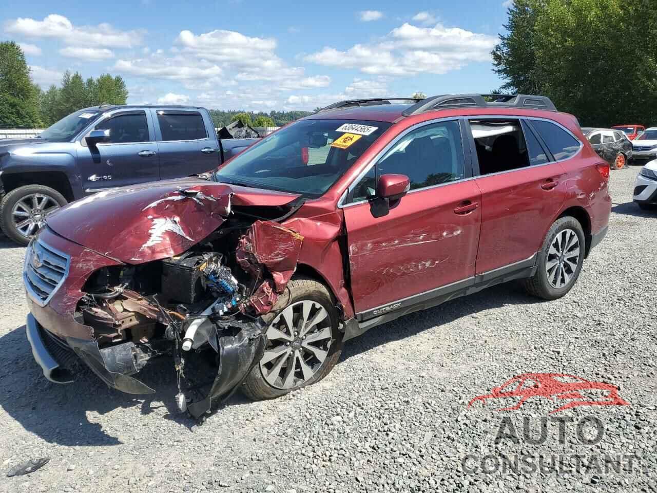 SUBARU OUTBACK 2016 - 4S4BSALC8G3333551