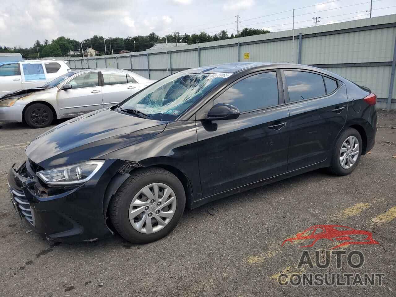 HYUNDAI ELANTRA 2017 - KMHD74LF4HU403287