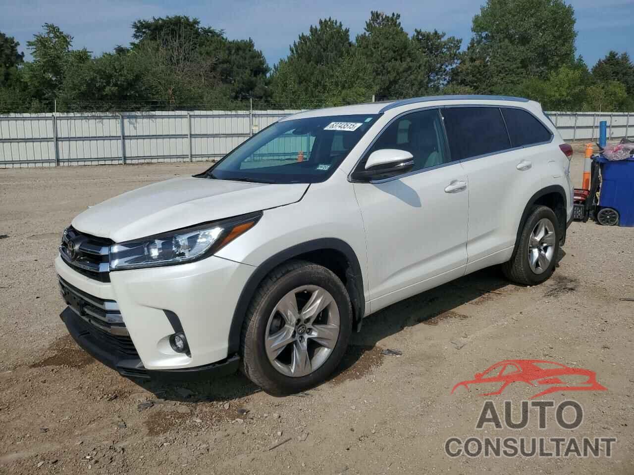TOYOTA HIGHLANDER 2019 - 5TDDZRFH7KS705421