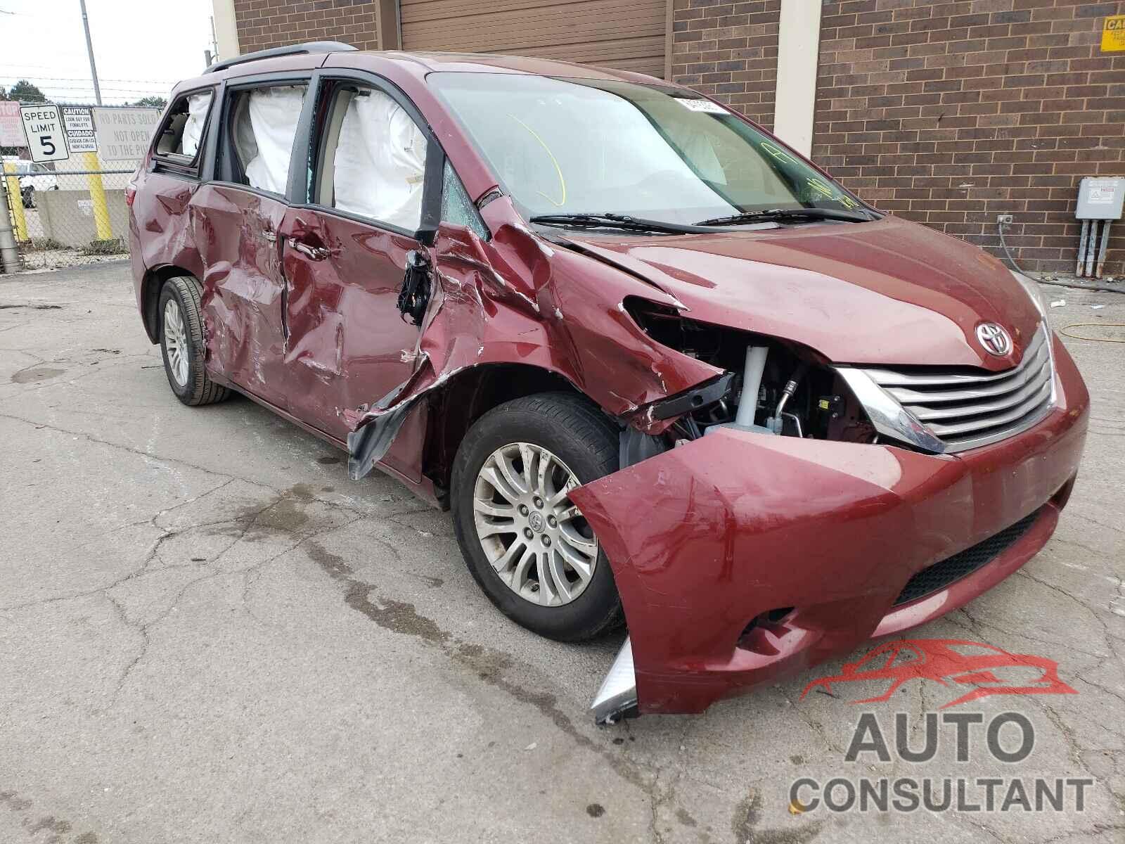 TOYOTA SIENNA 2017 - 5TDYZ3DC7HS867189