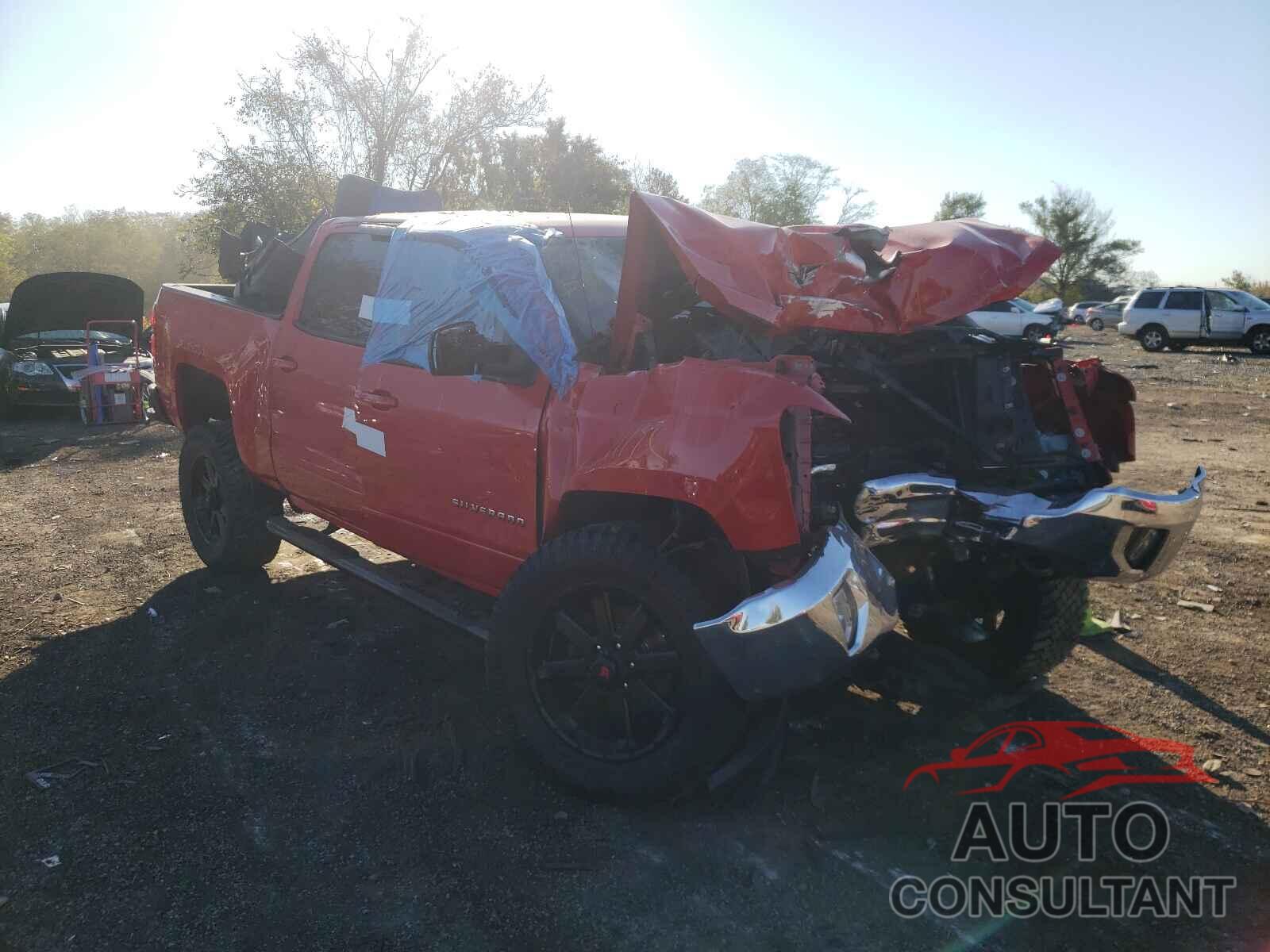 CHEVROLET SILVERADO 2018 - 3GCUKREC2JG165726