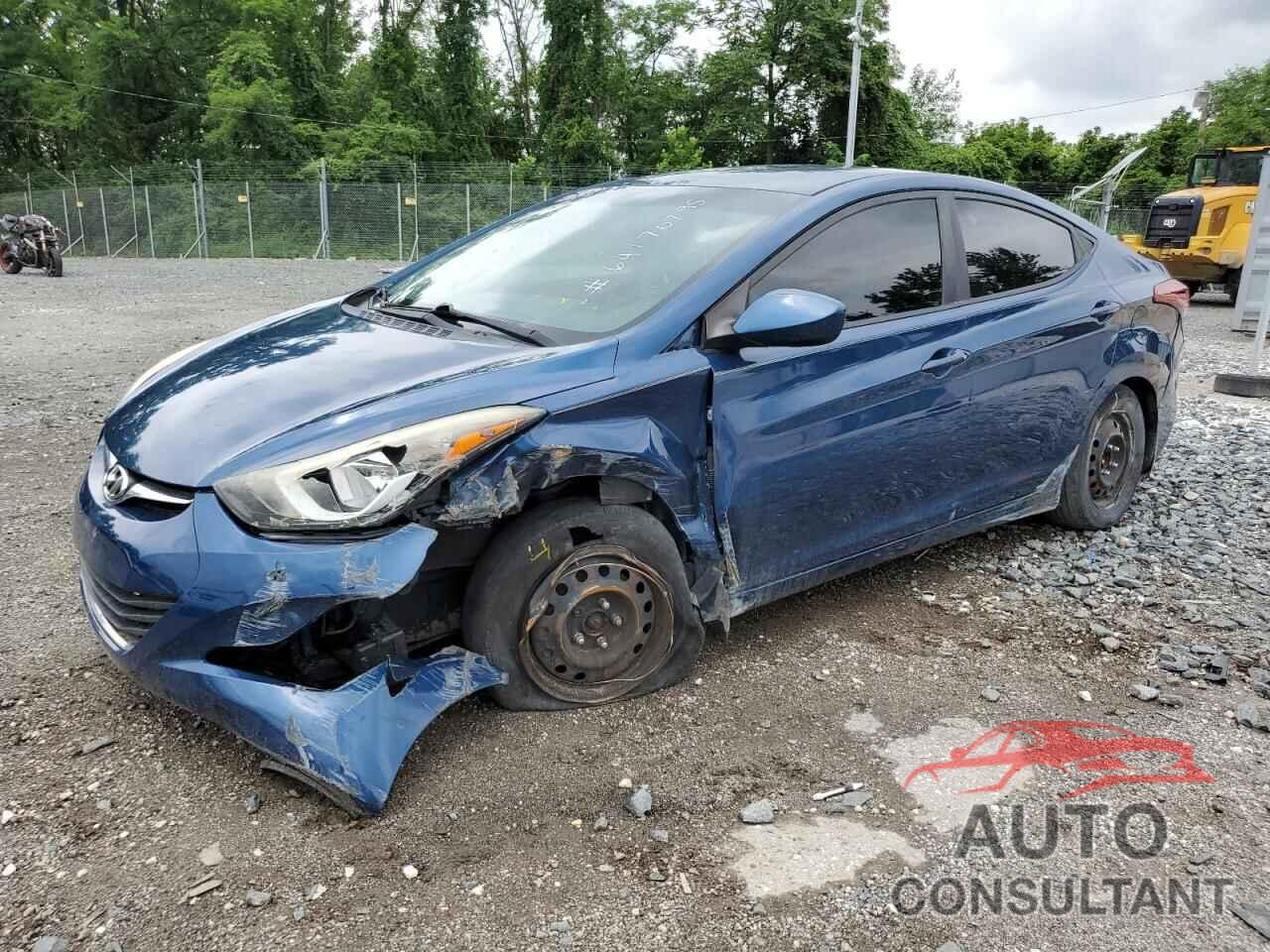 HYUNDAI ELANTRA 2016 - KMHDH4AEXGU517722