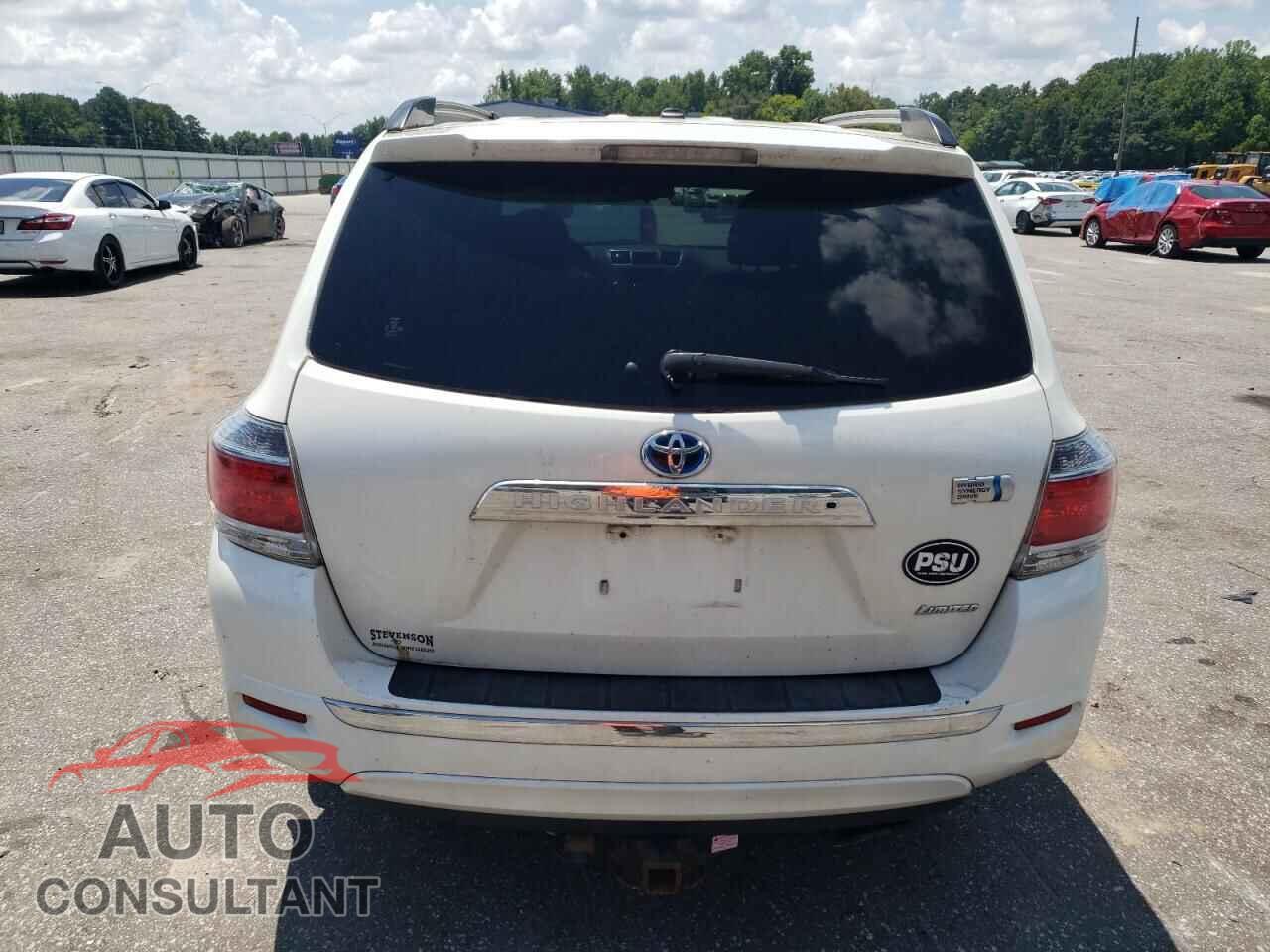 TOYOTA HIGHLANDER 2012 - JTEDC3EH4C2007840