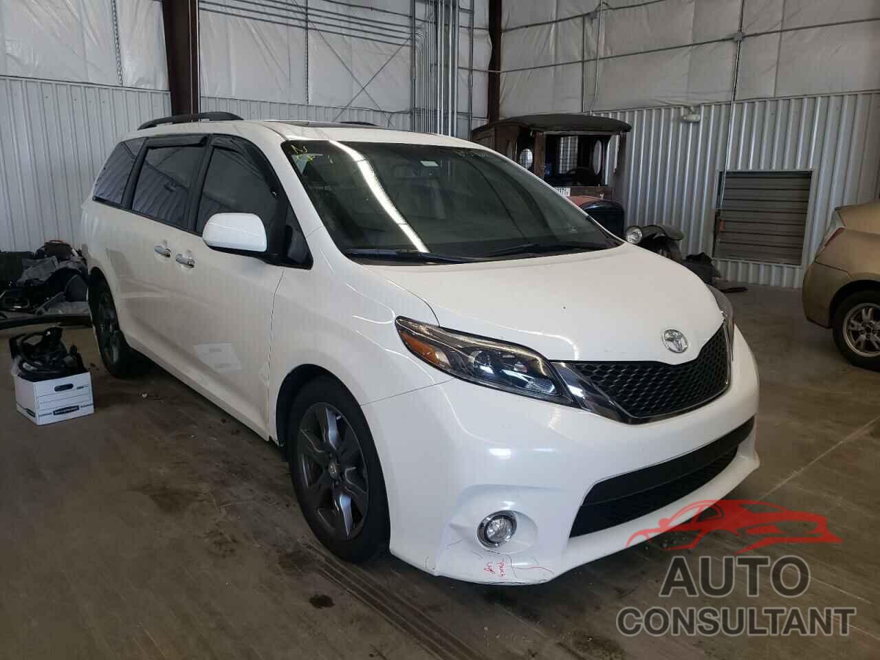 TOYOTA SIENNA 2017 - 5TDXZ3DC5HS884715