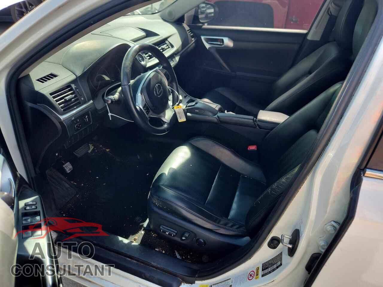 LEXUS CT 200 2013 - JTHKD5BH7D2124000