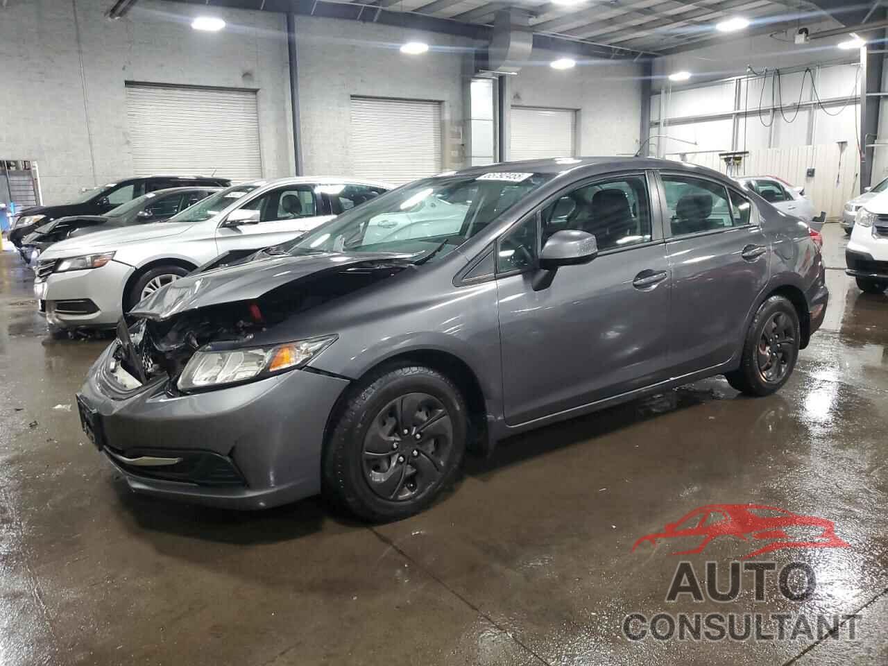 HONDA CIVIC 2013 - 2HGFB2F56DH564855