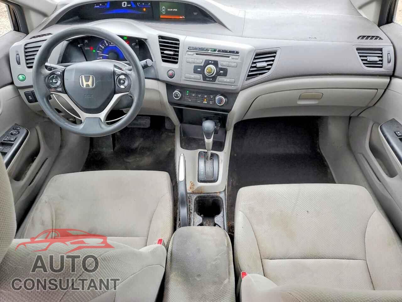 HONDA CIVIC 2012 - 19XFB2F57CE070870