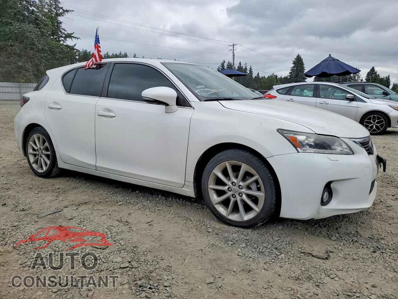 LEXUS CT 200 2011 - JTHKD5BH5B2031571