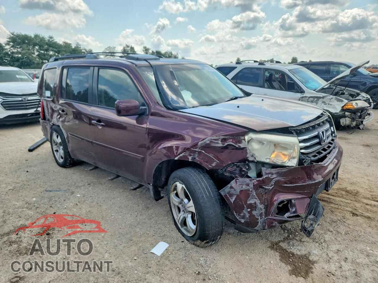 HONDA PILOT 2012 - 5FNYF4H7XCB046919