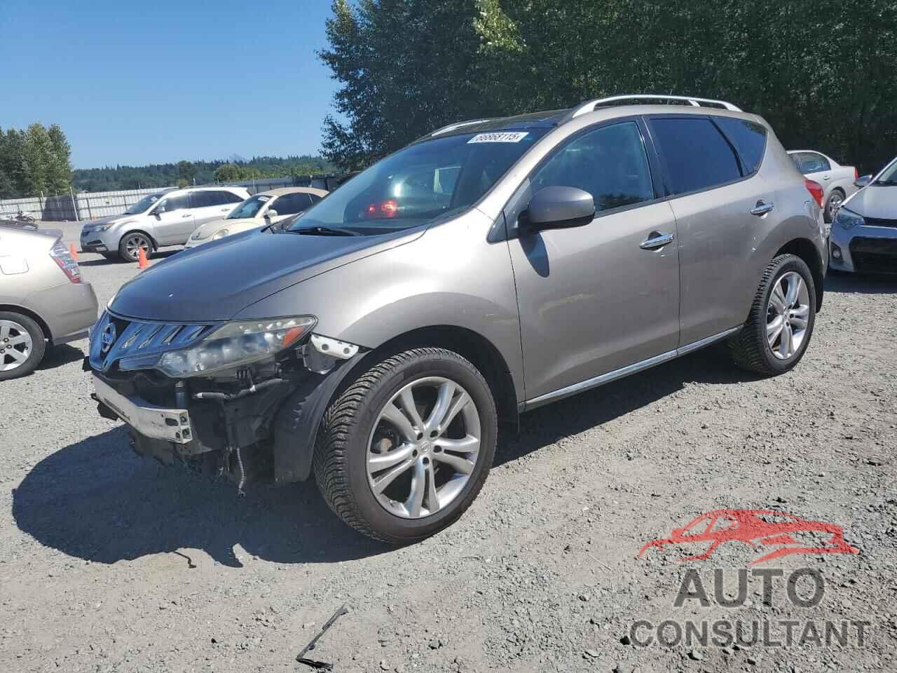 NISSAN MURANO 2009 - JN8AZ18W09W139844