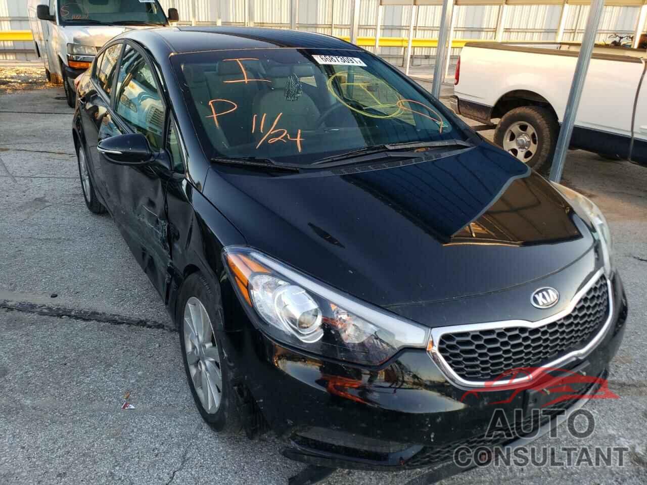 KIA FORTE 2016 - KNAFX4A6XG5609056
