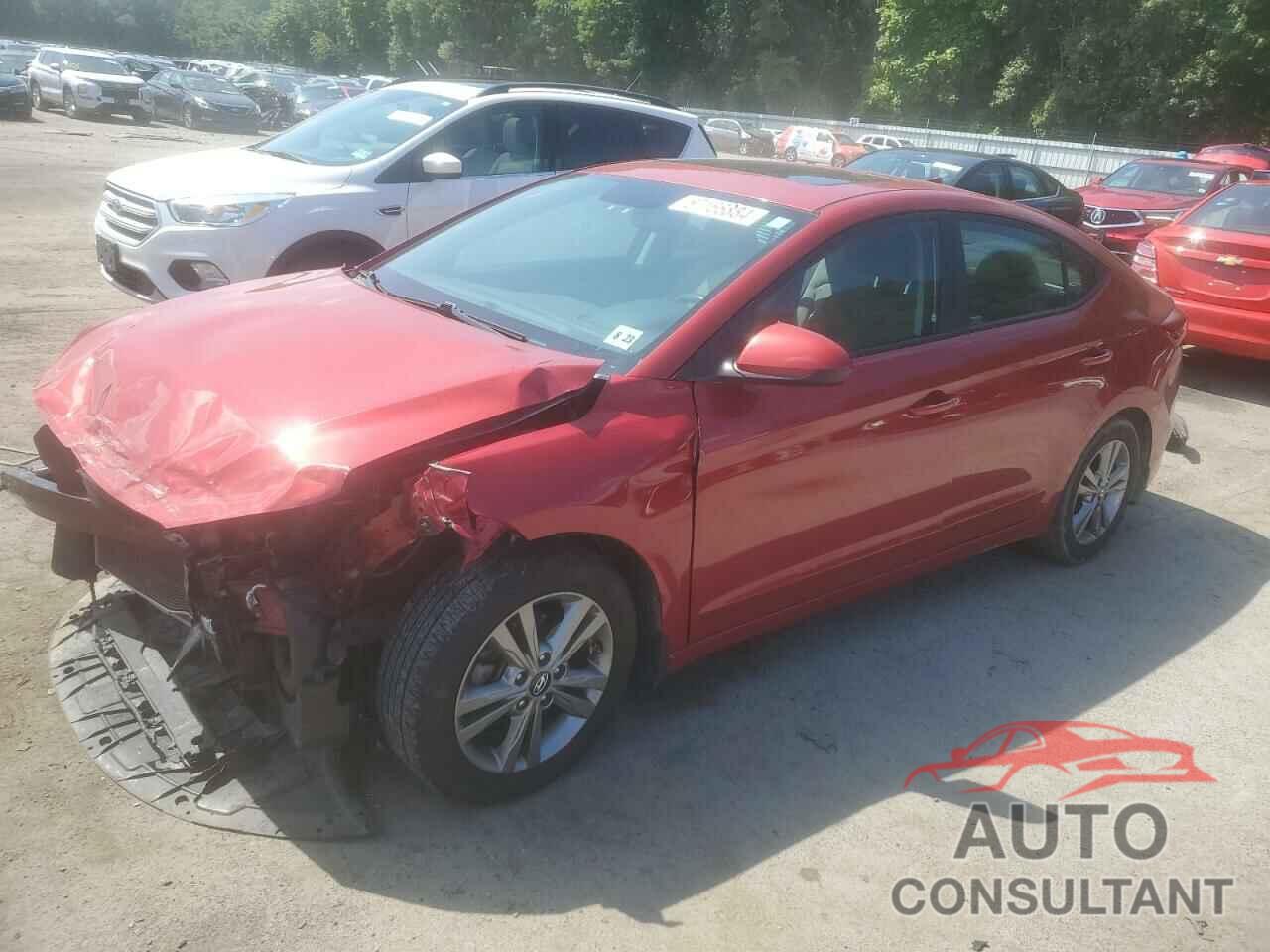 HYUNDAI ELANTRA 2018 - 5NPD84LF5JH372732