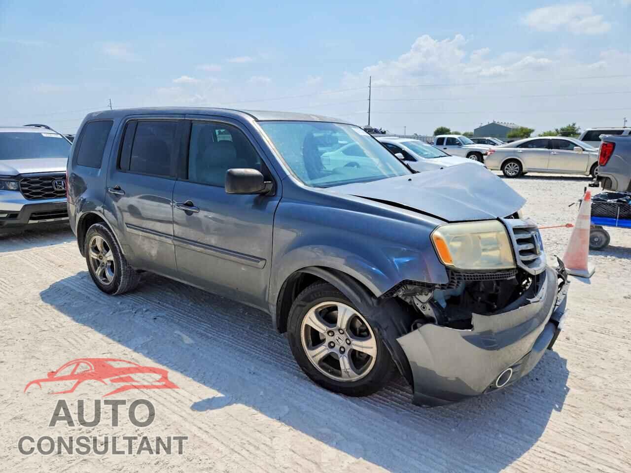 HONDA PILOT 2013 - 5FNYF3H71DB021404