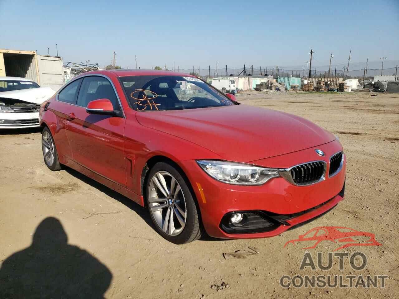 BMW 4 SERIES 2017 - WBA4R7C57HK876455