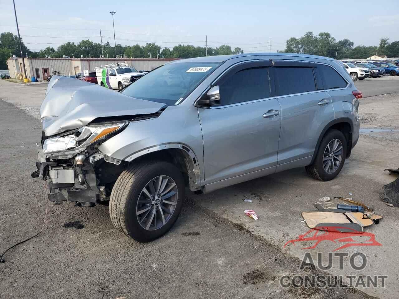 TOYOTA HIGHLANDER 2017 - 5TDJZRFH5HS464907