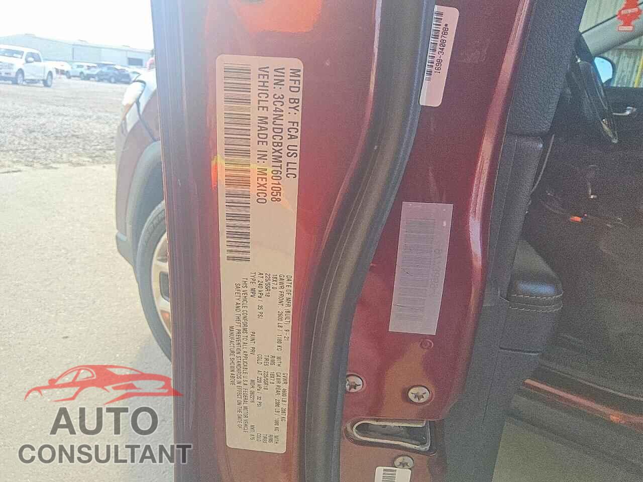 JEEP COMPASS 2021 - 3C4NJDCBXMT601058