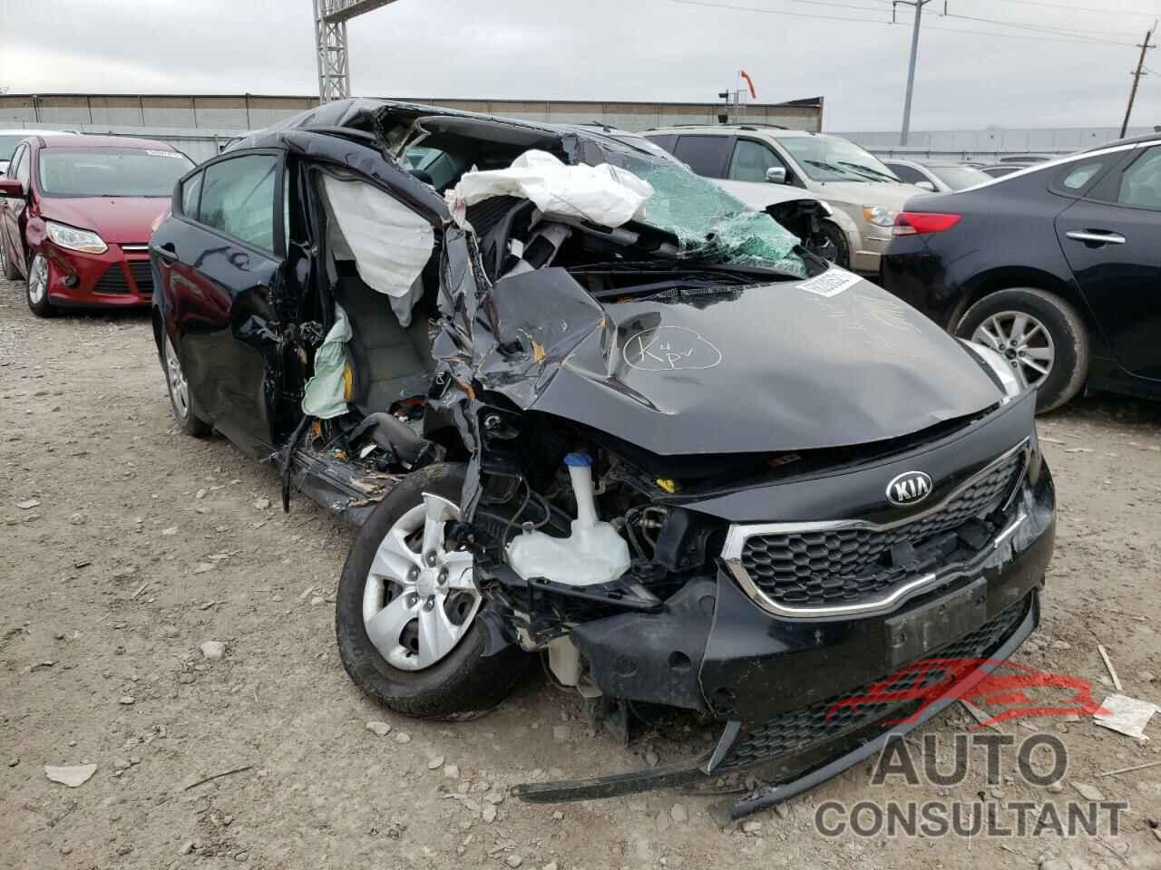 KIA FORTE 2016 - KNAFX4A65G5555147