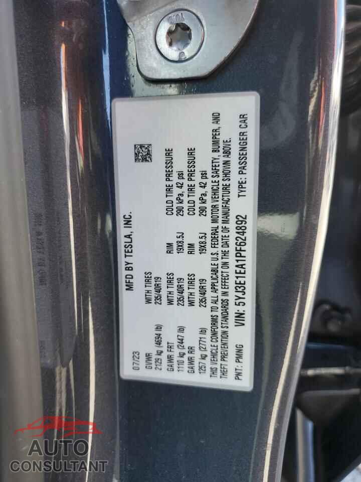 TESLA MODEL 3 2023 - 5YJ3E1EA1PF624892