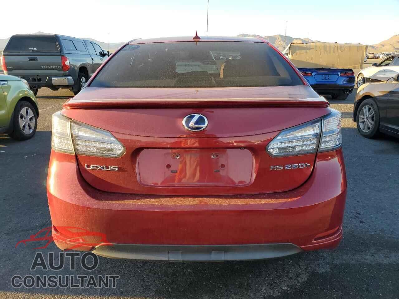LEXUS HS 2010 - JTHBB1BA0A2023183