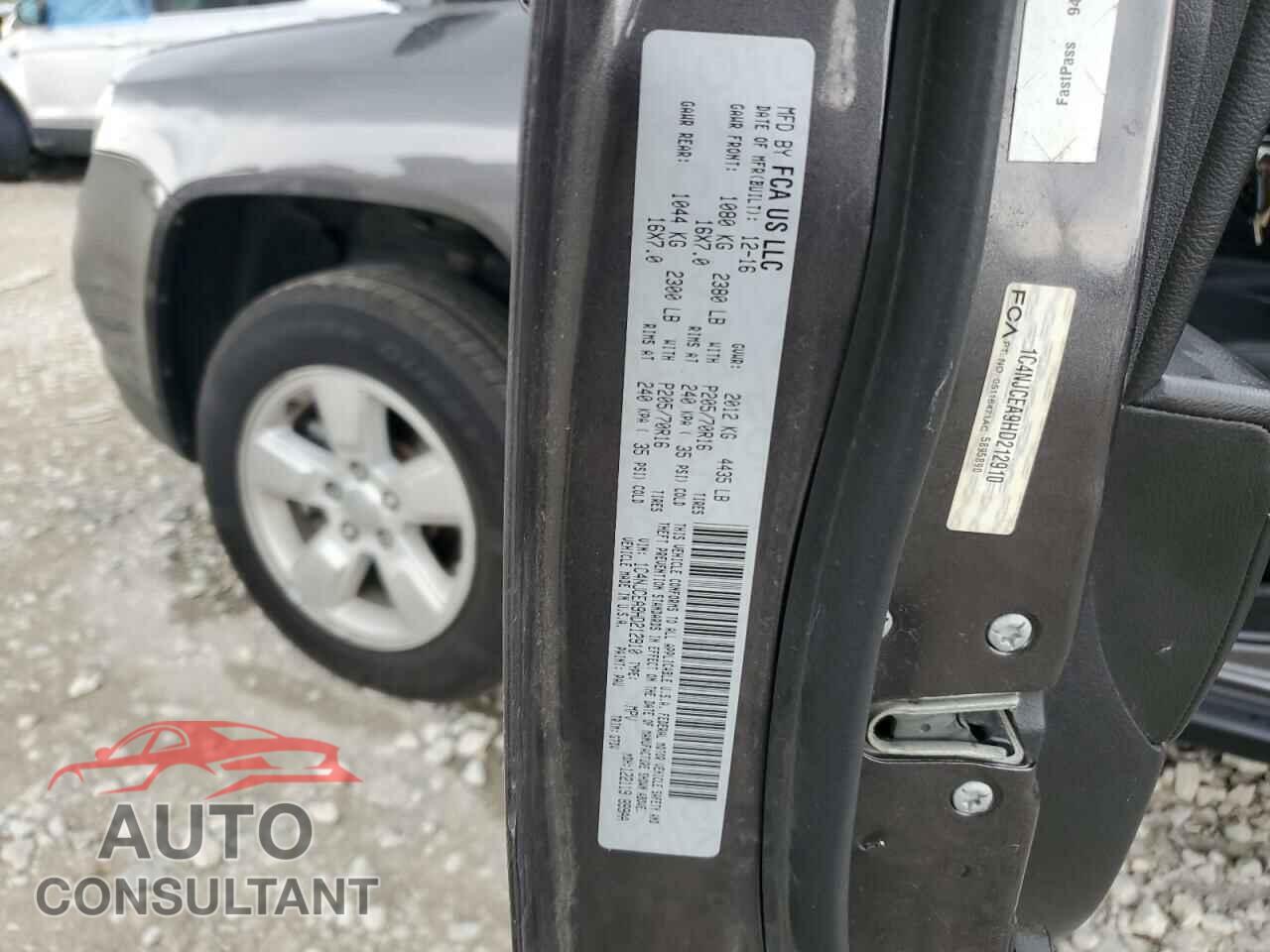 JEEP COMPASS 2017 - 1C4NJCEA9HD212910