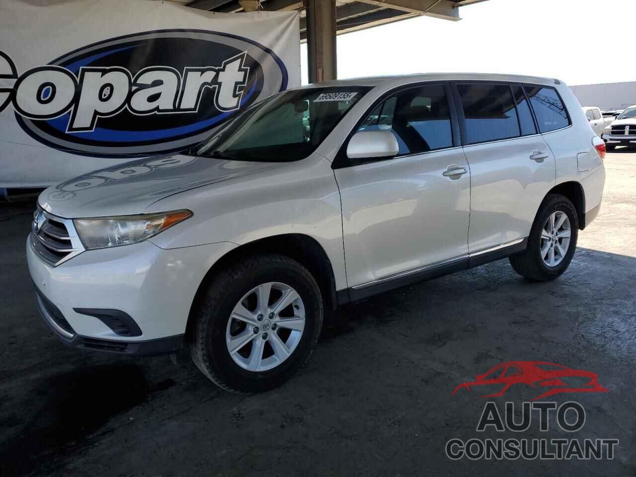 TOYOTA HIGHLANDER 2013 - 5TDZA3EH2DS041009