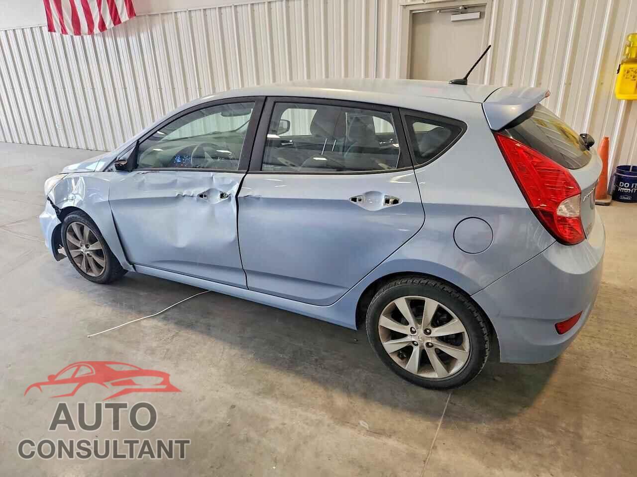 HYUNDAI ACCENT 2013 - KMHCU5AE4DU130883