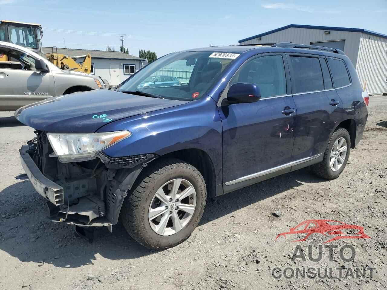 TOYOTA HIGHLANDER 2012 - 5TDBK3EH7CS132337