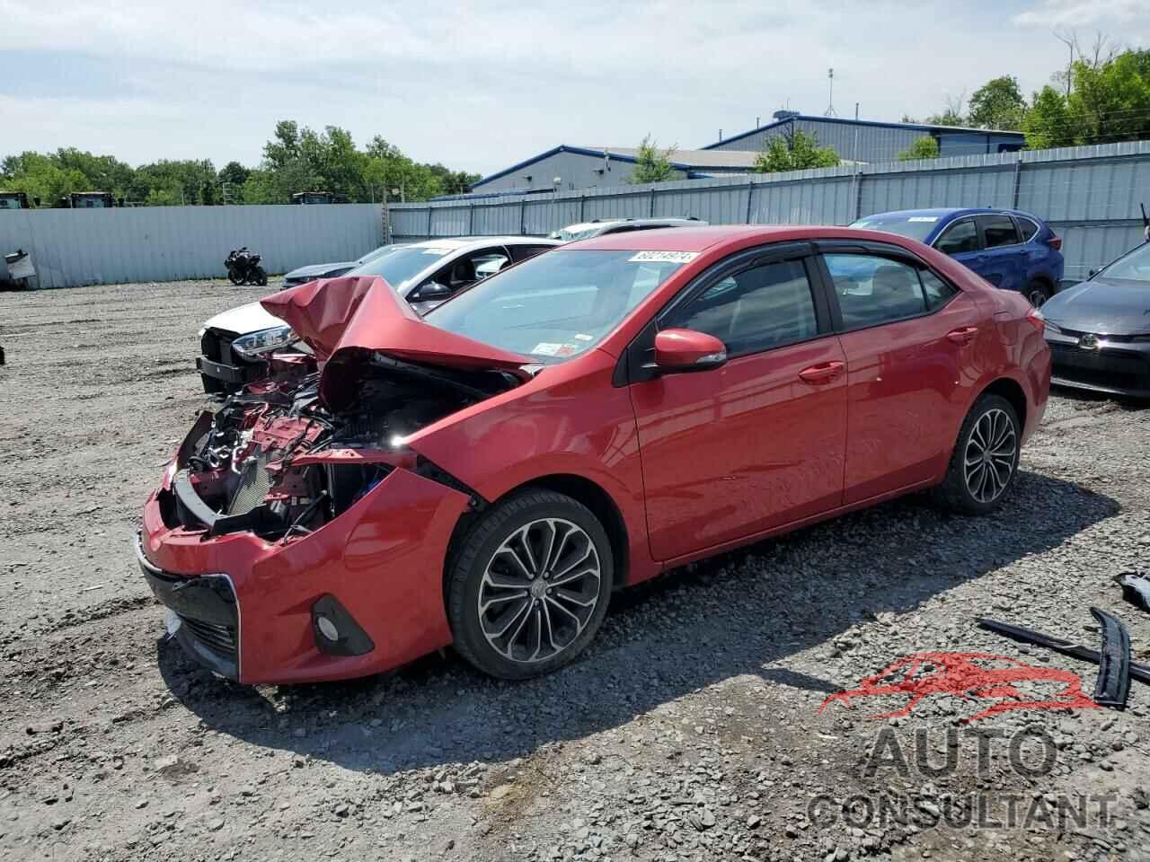 TOYOTA COROLLA 2016 - 2T1BURHE1GC734731