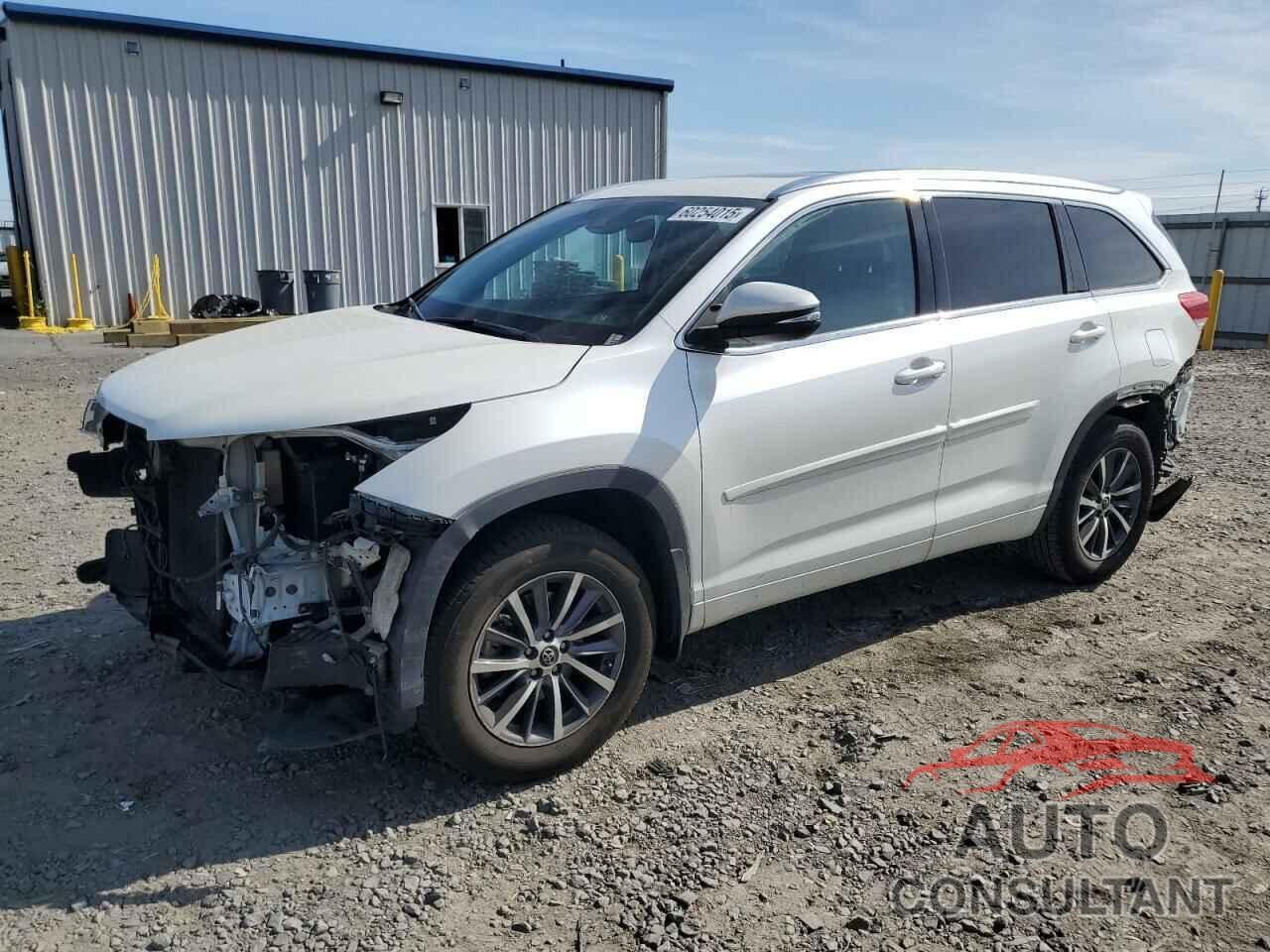 TOYOTA HIGHLANDER 2017 - 5TDJZRFHXHS388827
